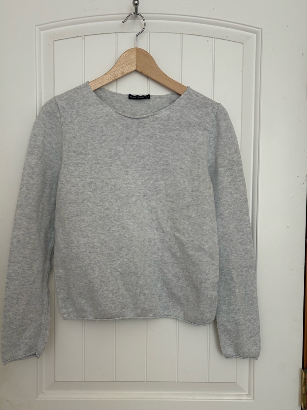 Brandy Melville light grey light weight  Sweater
